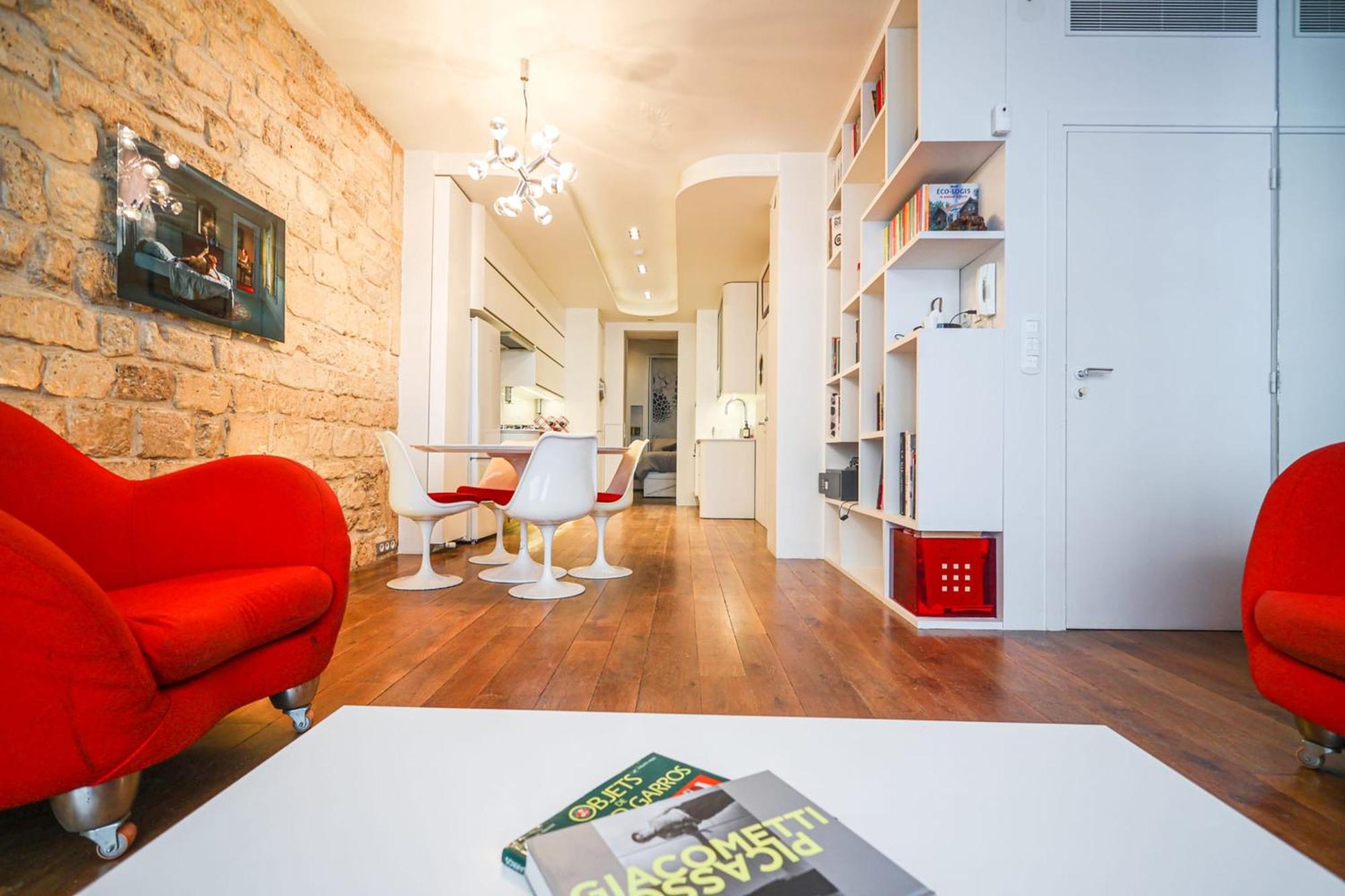 Elegant Appartement Climatise De 65 M2 Avec 2 Ch Paris Bagian luar foto