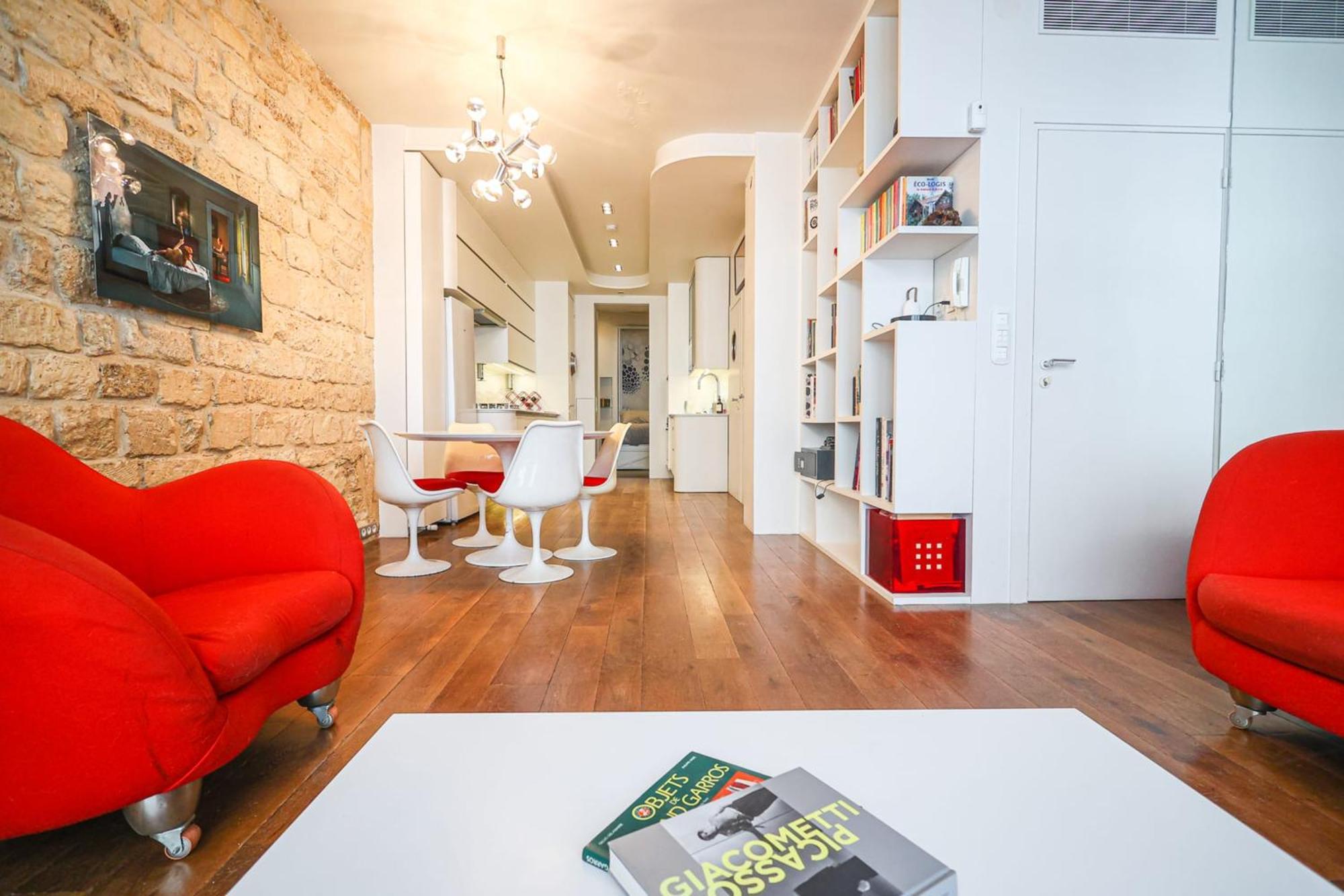 Elegant Appartement Climatise De 65 M2 Avec 2 Ch Paris Bagian luar foto